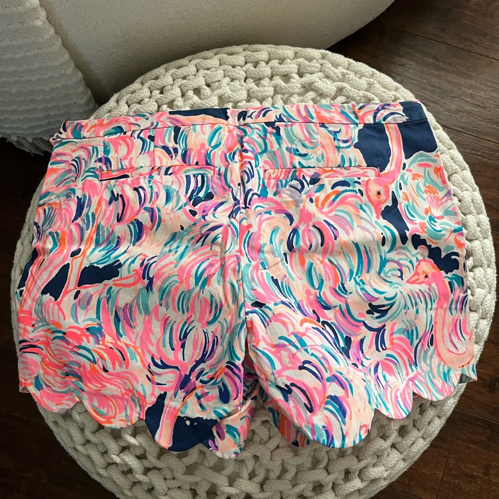 Scalloped Lilly Pulitzer Women's Shorts - Picture 3 of 3